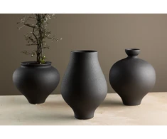 Venture Design Vaza, stovas, juoda