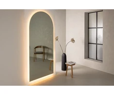 Venture Design Veidrodinis šviestuvas, Skeppsvik x Josefin Lustig, 100x210 cm, Sidabrinis