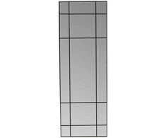 Venture Design Didelis veidrodis, Ežeras, 90x180 cm, Juodas
