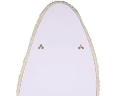 Venture Design Veidrodis Mirza 193x67 cm Smėlio spalvos