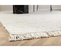 Venture Design Velnio kilimas, Betina, 300x200 cm, Balta