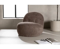 Venture Design Vieno žmogaus sofa, Omaha, 87x61x65 cm, Ruda