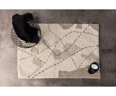 Venture Design Vonia kilimėlis, Paul, 60x90 cm, šviesiai gelsvas