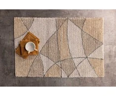 Venture Design Vonios kilimėlis, Loui, 60x90 cm, šviesiai gelsvas