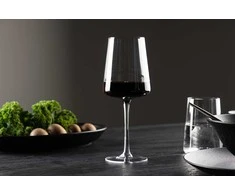 Venture Design Vyno taurės, blizgančios, skaidrios