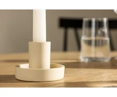 Venture Design Žvakidė, Ceco, W11xH6 cm, rusvai gelsvas