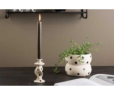 Venture Design Žvakidė, Garbė, D2xW6xH12 cm, Balta