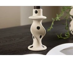 Venture Design Žvakidė, Garbė, D2xW6xH12 cm, Balta