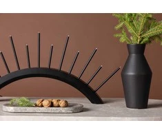 Venture Design Žvakidė, Kettilsås, 30x55 cm, Juoda
