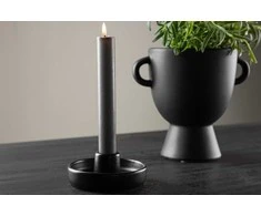 Venture Design Žvakidė, Otis, ø11 cm, Juoda