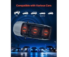 Vevor Automobilinis 4 kanalų stiprintuvas