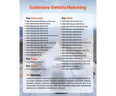 VEVOR Automobilio alternatorius Chevy ir Saab