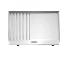 Vevor Elektrinė keptuvė 72,5x40 cm nerūdijantis plienas pusiau grublėta pusiau lygi
