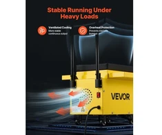 Vevor 4,5 kW smeigių suvirinimo rinkinys įlenkimams