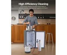 VEVOR Kegų valymo rinkinys, 6.5L su D jungtimi