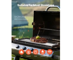 VEVOR 82x36 cm universali kepimo nelipni keptuvė