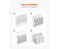 VEVOR Literatūros organizatorius su 36 skyriais