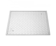 Vevor Kvadratinis šulinio dangtis su rėmu 500x500mm