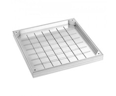 Vevor Šulinio dangtis su rėmu 600 x 600 mm