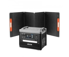 Vevor Nešiojama saulės baterija 2400W