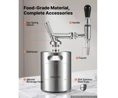 VEVOR Nitro cold brew kavos aparatas 4 l