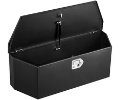 Vevor Priekabos sukabos dėžė, 91.4x31.4x30.5 cm, juoda, plieninė saugojimo dėžė