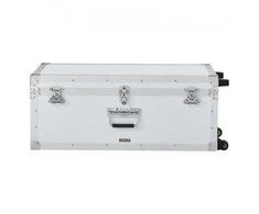 Vevor Sandėliavimo dėžės rinkinys 76.3x39.2x31.2 cm, baltos spalvos, metalas ir medis