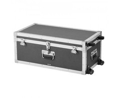 Vevor Sandėliavimo dėžės rinkinys 76.3x39.2x31.2 cm Pilka metalas ir medis