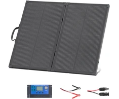 VEVOR Sulankstomas 100W saulės panelis su rėmu
