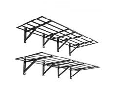 Vevor Sieninė garažo lentyna 183.2x63.5x30.5 cm juodos spalvos plieninė sandėliavimo sistema