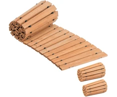 VEVOR Medinis išskleidžiamas sodo takas 218×43 cm
