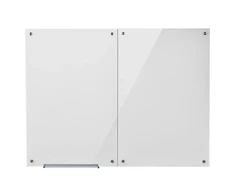 Magnetinė stiklinė lenta VEVOR BL-3648-MW, 900 x 600 mm, 2 vnt.