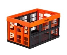 Vevor Sulankstomos plastikinės daiktadėžės 45 l, 6 vnt.