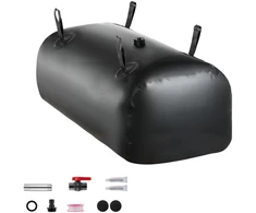 Vevor Vandens saugojimo talpa 85x44x35 cm juoda PVC sulankstoma