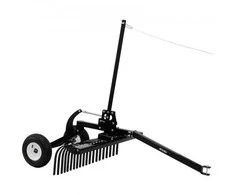 Vevor 122 cm žemės paviršiaus grėblys vilkimui už traktoriaus