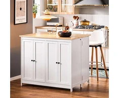 Sobuy Virtuvės salos Virtuvės spintelės Sideboard Darbo stalas Baro stalas KNL10-WN