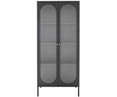 House Vitrina, Adelaide, 80x35x180 cm, Juoda