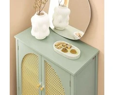 Sobuy Vitrinos kampinė spintelė "Shoe Cabinet Storage Shelf FSB72-GR