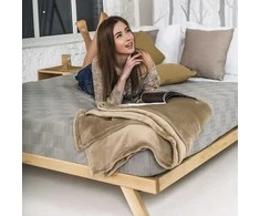 WOODMAN Dvigulė lova, Allegro, 210x147 cm, Natūrali