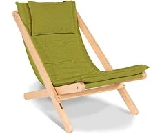WOODMAN Pasilikimo kėdė, Allegro, 1,08x0,62x0,85 m, Žalia
