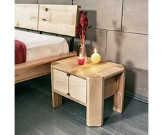 WOODMAN Priešlokinis stalas, Loft, 50x38x35 cm, Natūralus