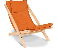WOODMAN Priešraštinė kėdė "Allegro", 1.08x0.62x0.85 m, Oranžinė