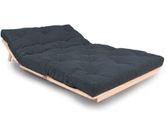 WOODMAN Sofa, Layti, 1.4x1.15x0.8 m, Grafitinis