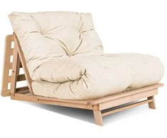 WOODMAN Sofa, "Layti 90", 0.9x1.15x0.8 m, Natūralus