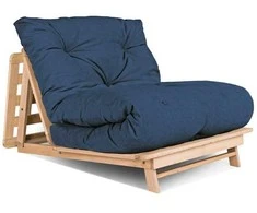 WOODMAN Sofa, "Layti 90", 90x115x80 cm, Mėlyna