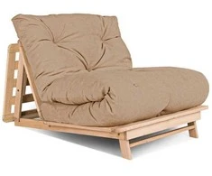 WOODMAN Sofa, Layti 90, 90x115x80 cm, Bežinė