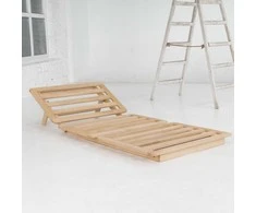 WOODMAN Sofa, Layti 90, 90x115x80 cm, Bežinė