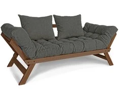 WOODMAN Sofa-lova, Allegro, 1.7x0.83x0.8 m, Riešutmedis
