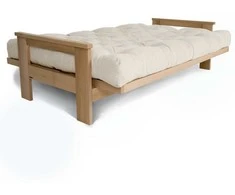 WOODMAN Sofa-lova, "MEXICO", 210x105 cm, Natūralus Kremas