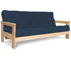 WOODMAN Sofa-lova, MEXICO, 210x105 cm, Mėlyna